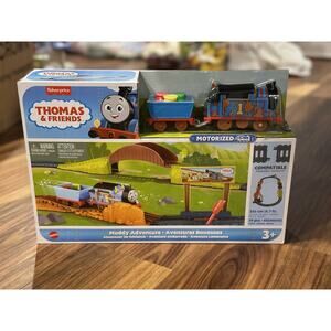Thomas Muddy Adventure Playset Fisher Price 3+ Motorized Thomas HTF Rare NEW
